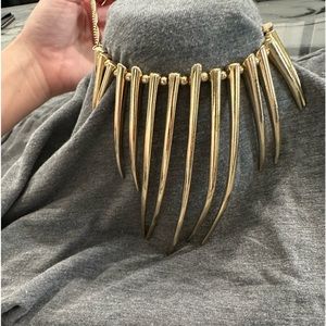 Bold statement necklace